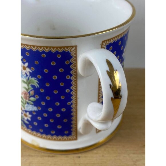 Vintage Double Handle Mug  "For My Sweetheart"  The National Trust English Fine - Picture 3 of 6